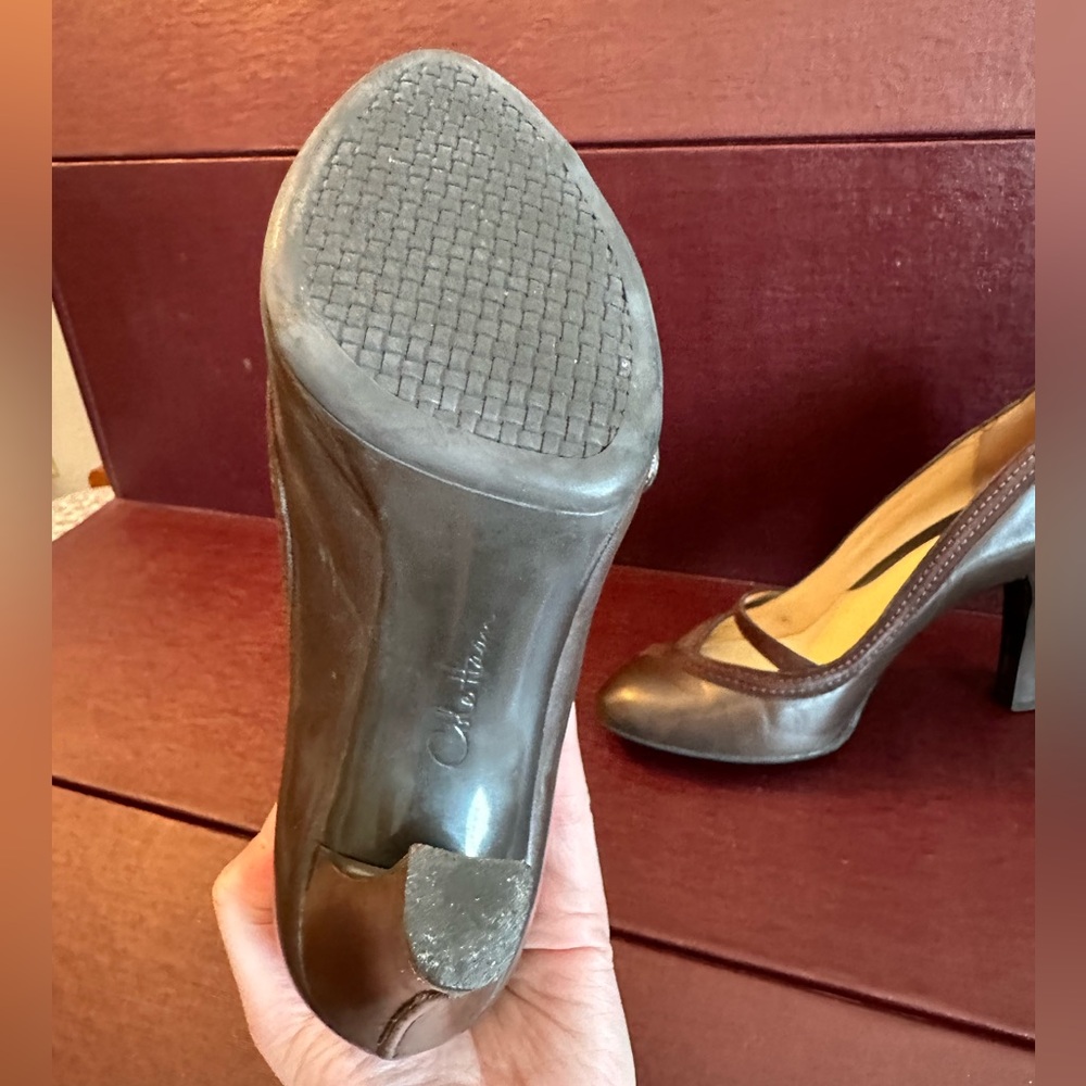 Cole Haan Brown Heels Adelyn Mary Jane pumps dark chocolate 8.5 B original box - Picture 10 of 15